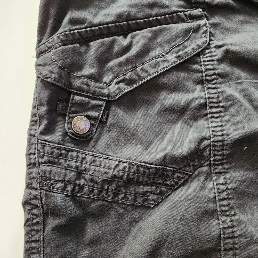 Juniors Union Bay Black Shorts Size 3 - Picture 5 of 12